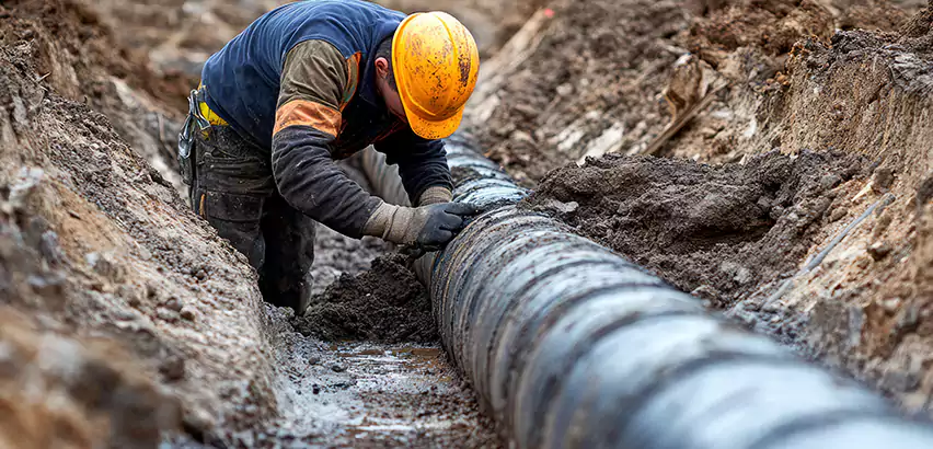Sewer Replacement in Mastic