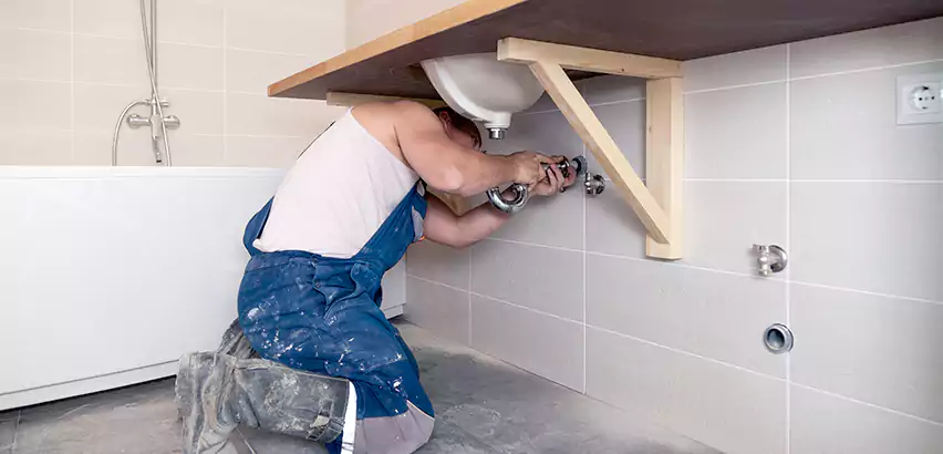 Slab Leak Detection in Mastic