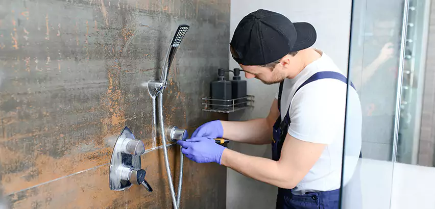 Shower Pan Replacement in Mastic