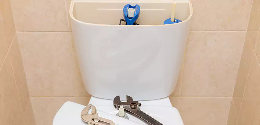 Upflush Toilet Installation in Mastic