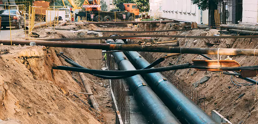 Underground Sprinkler Pipe Repair in Mastic, NY
