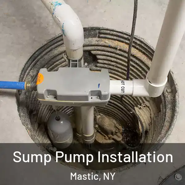  Sump Pump Installation Mastic, NY